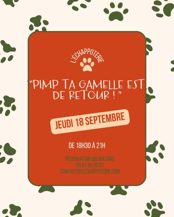 Soirée à thème "Pimp ta gamelle"