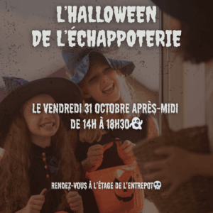 L'après-midi d'Halloween de l'Échappoterie